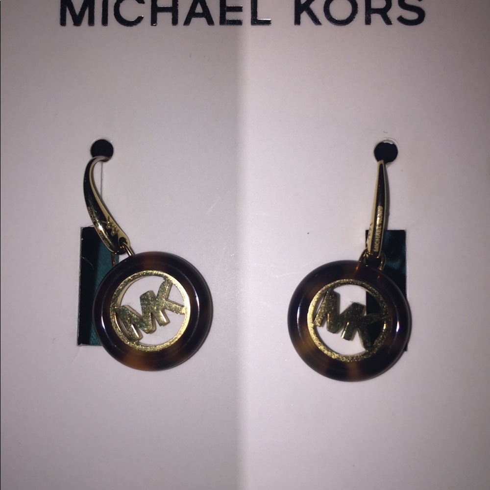 Michael Kors Tortoise Earrings